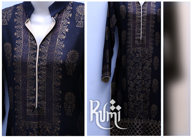 Golden Temple Stitched Kurti by Rumi