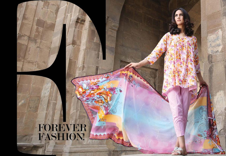 Five Star Swiss Voile Collection 2016 Design 163-A