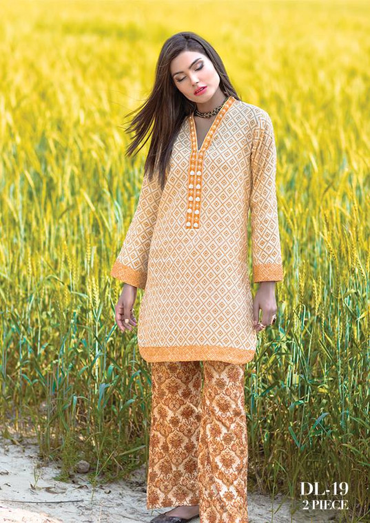 Al Karam Summer Fantasy Digital Lawn Design DL-19