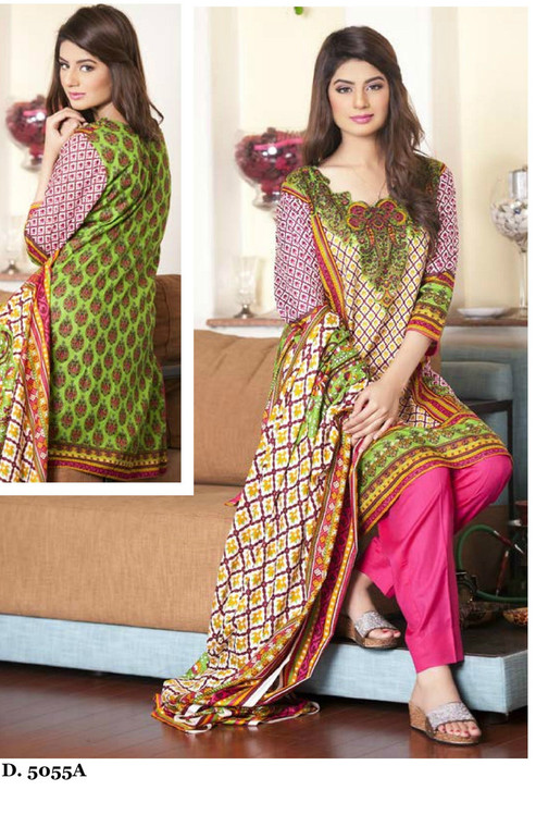 Sapna Lawn 2016 Vol 1 Design 5055-A