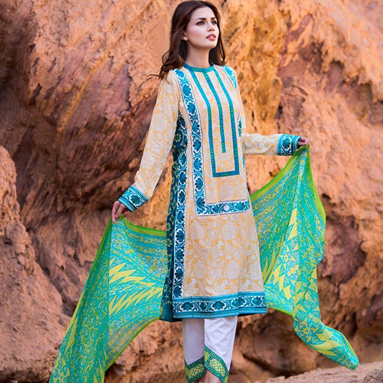 Zuni Premium Lawn 2016 Design 309-B
