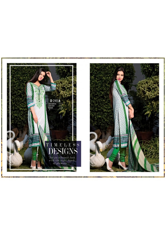 Rashid Summer Classic Lawn Vol 3 245-A