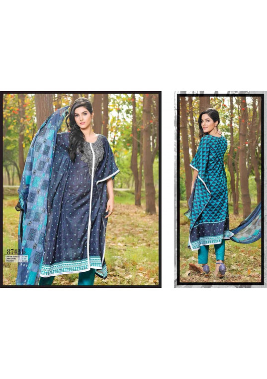 Rashid Tex Liza Krinkle Vol 4 Design 8743-B