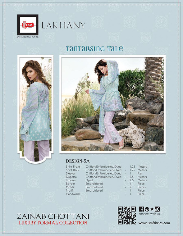 Zainab Chottani Luxury Formal Eid Collection Tantalising Tale A