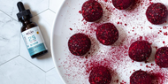 Amazing & Easy Vegan CBD Recipe for Raspberry Beetroot Bliss Balls