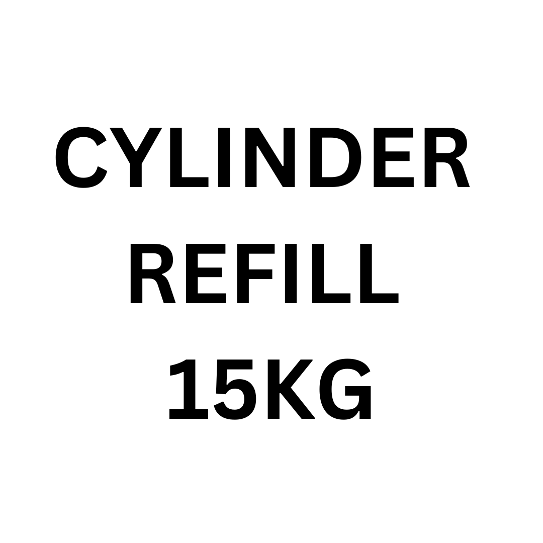 CYLINDER REFILL 15KG (EMPTY BOTTLE CHARGE) Listers Timber