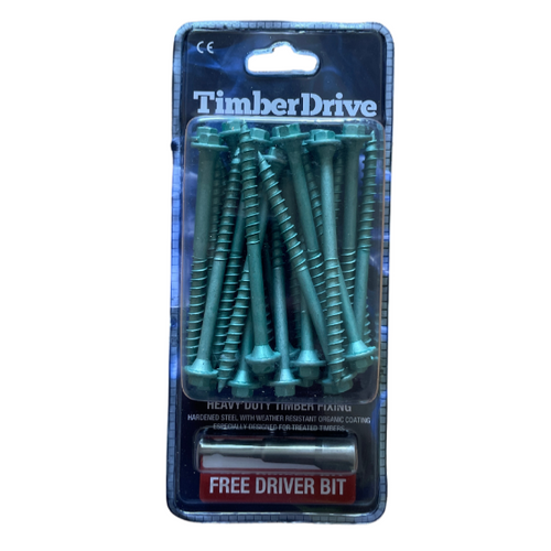 7mm X 150mm TIMBER DRIVE SCREWS PACK