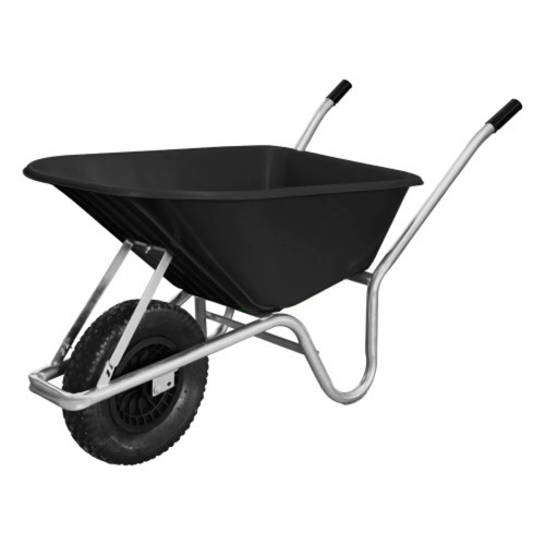 POLYPROPYLENE WHEEL BARROW BLACK