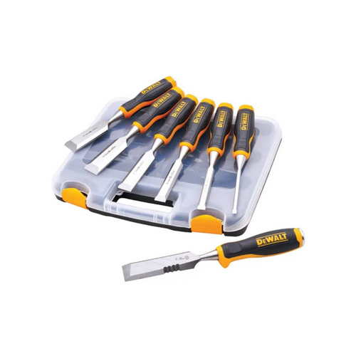 DEWALT CHISEL SET 6PC PLUS CHISEL KNIFE