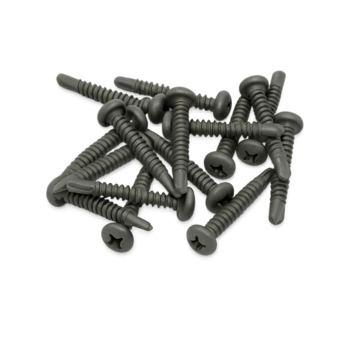 VISTA® SELF DRILLING SCREW - BAG 16 | 4X28MM OLIVE GREY