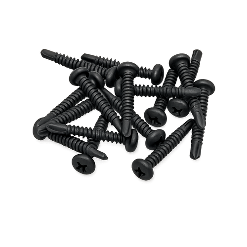 VISTA® SELF DRILLING SCREW - BAG 16 | 4X28MM BLACK
