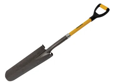 ROUGHNECK DRAIN SPADE WITH SHORT HANDLE