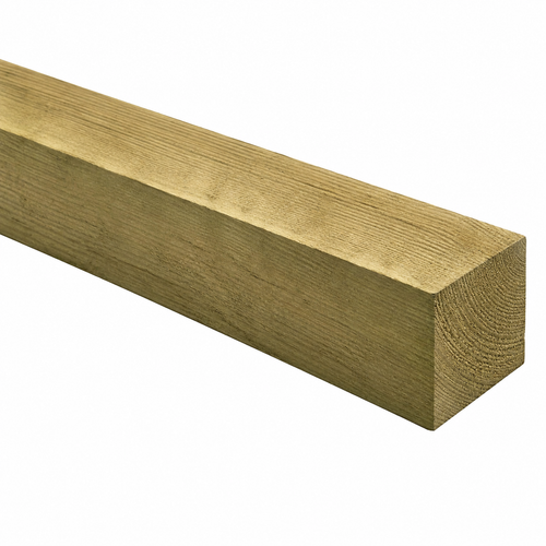 WOODEN POSTS 10' X 6"X6" FLAT ENDED