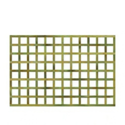 HEAVY DUTY SQUARE TRELLIS 6' X 4' TAN GREEN