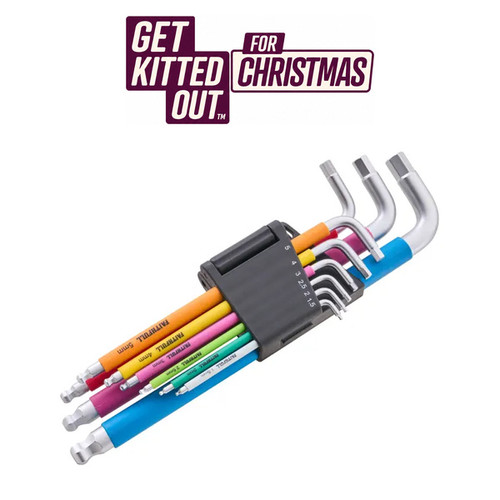 FAI/FULL HEX KEY SET MULTI-COLOUR MET (9PC)