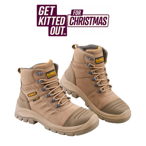 DEWALT WATERPROOF SAFETY BOOT STONE - SIZE 11