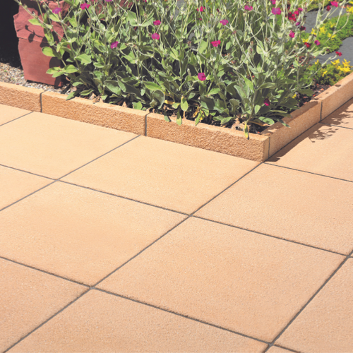 PACK (20) 600 X 600 TEXTURED PAVING SLABS