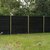 BLACK SQUARE HORIZONTAL PANEL 1.8M X 1.2M