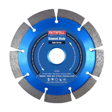 MORTAR RAKE DIAMOND BLADE 115MM - Listers Timber