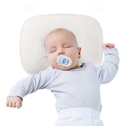 SUNVENO Baby Head Shaping Pillow Plant Fibres Baby Pillow Anti Flat Head Super Breathable