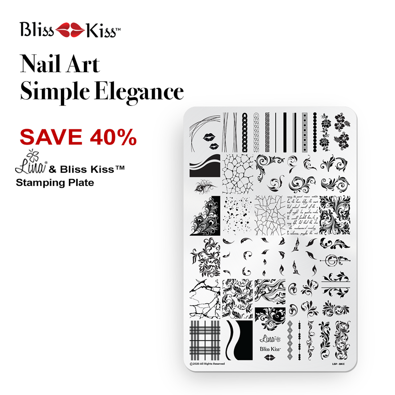 Black Friday Abstract Woman Faces Nail Stamping Plates Image Painting Nail  Art Stencils Template Nail Stamp Nail Decal Templates - Etsy