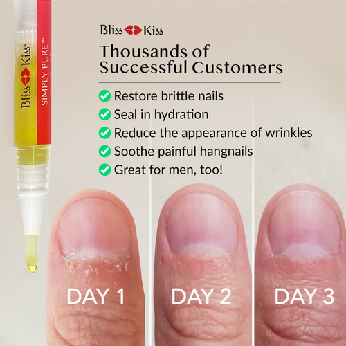 Bliss Kiss | 1 Pumpkin Spice Latte Fragrance | Nail Oil Cuticle Pen  w/Vitamin E & Jojoba⏤Nail Strengthener Nail Growth Treatment for Brittle  Peeling Breaking Thin Nails in Bahrain | Whizz Cuticle Oils