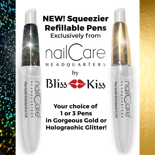 NEW! HOLO Squeeze Pens from Nail Care Headquarters™