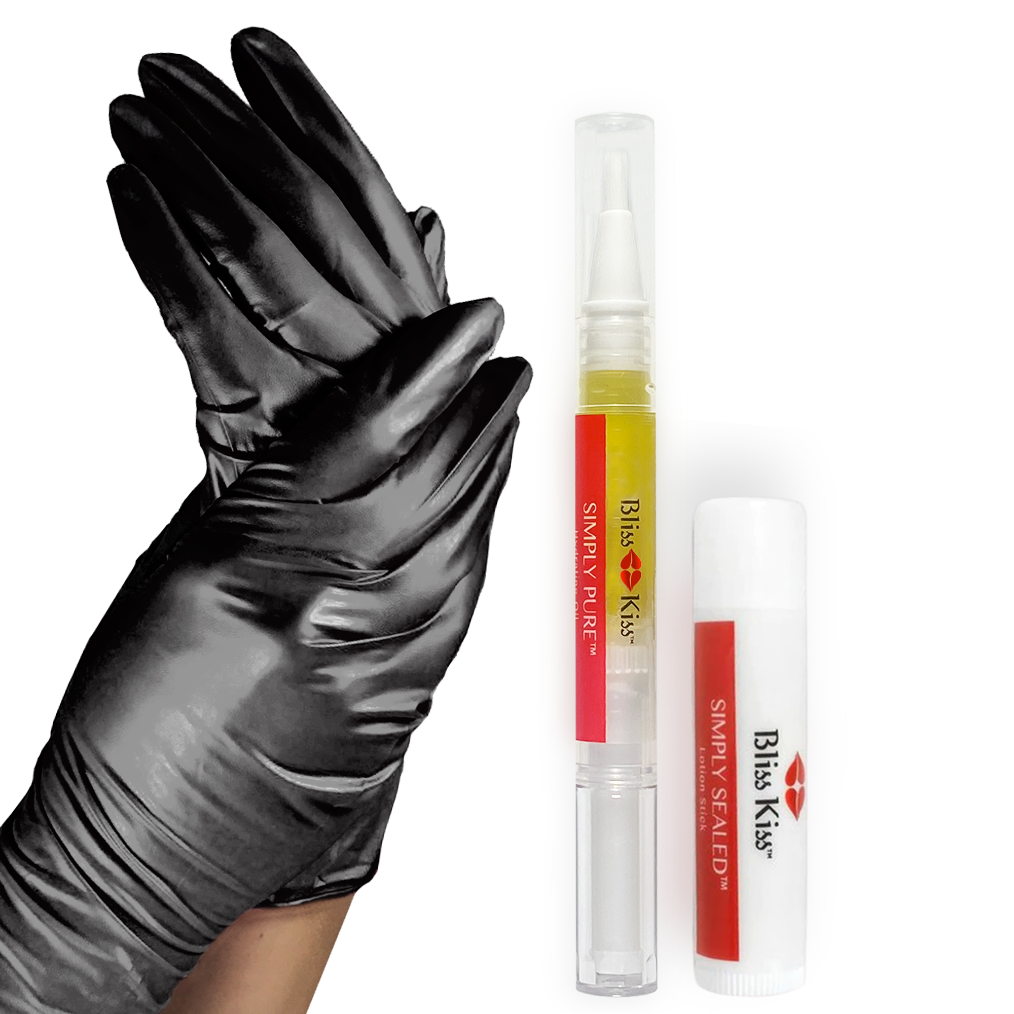 Mini Hydration Kit - Black Gloves