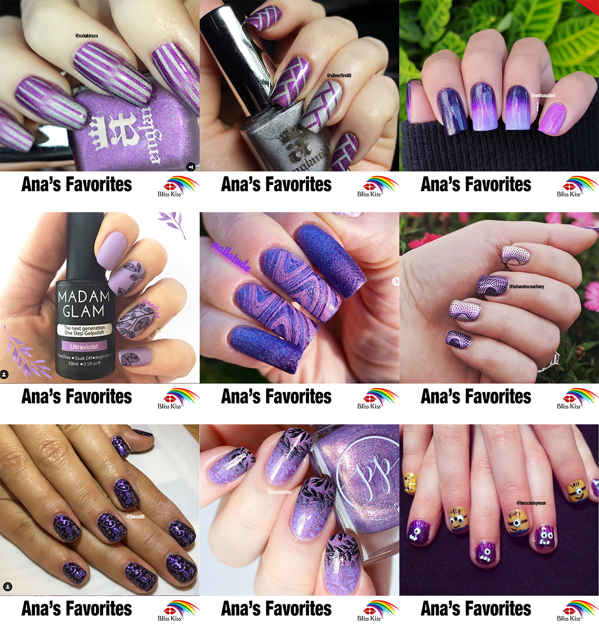 Purple Manicure Inspiration
