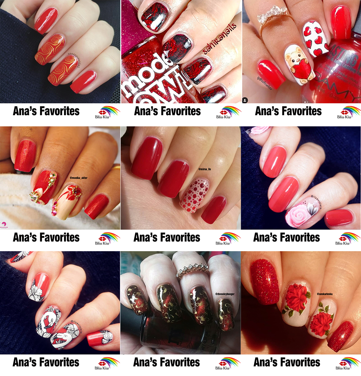 Red Manicure Inspiration 