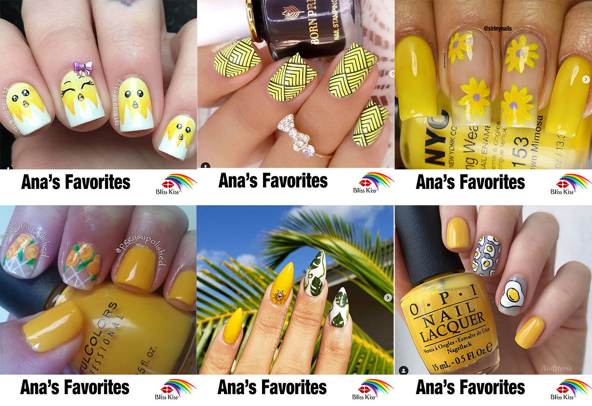 Yellow Manicure Inspiration