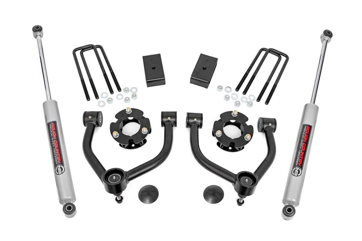 Traxda Lift Kit 2016-2022 Nissan Titan / Titan XD 2WD/4WD (2″ Front / 2″ Rear) main image 1