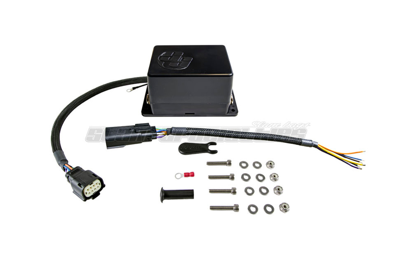 Slam Specialties 4 corner 3/8 Black Manifold Valve w/ 1/8" NPT Gauge Ports