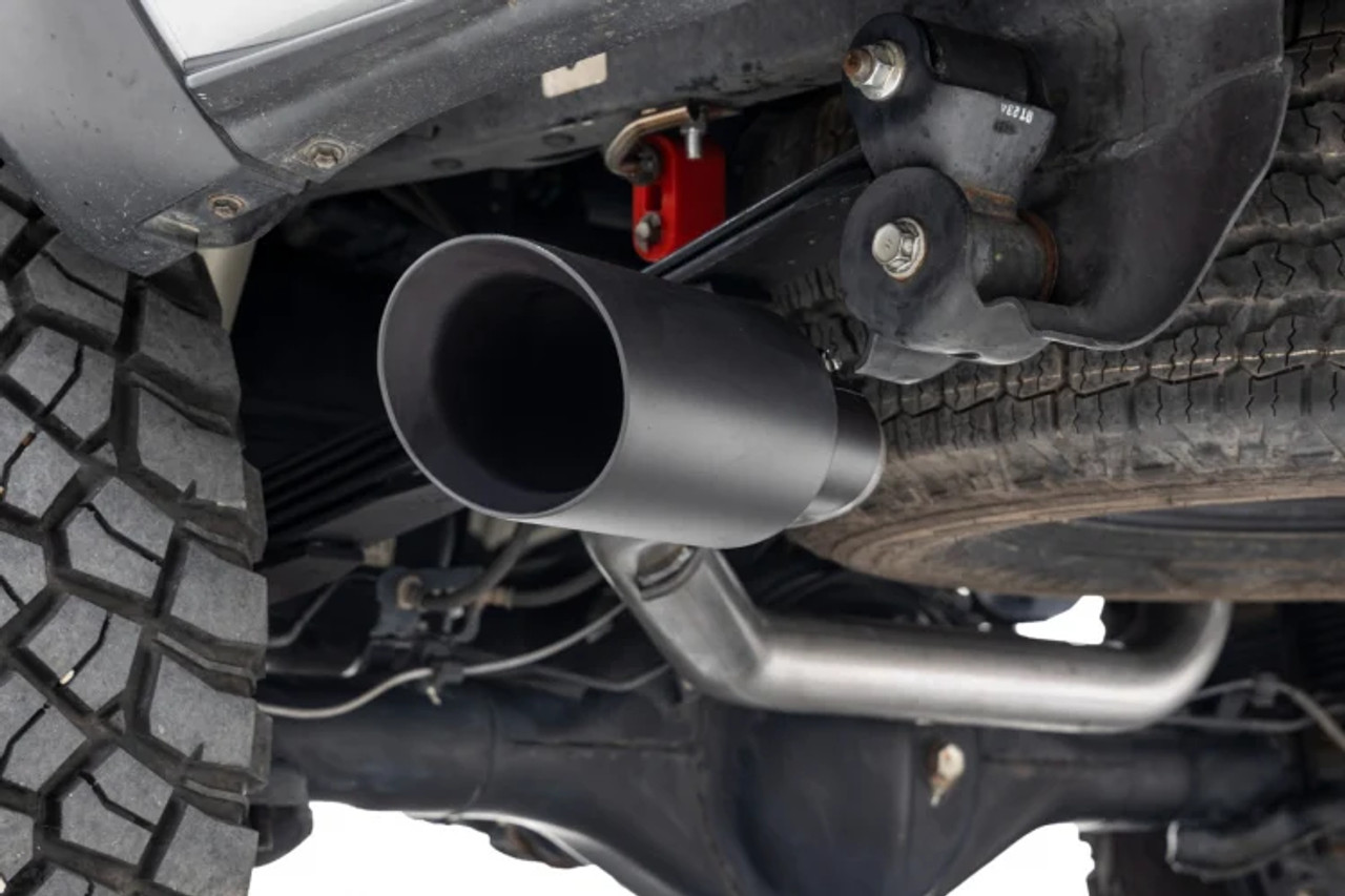 Dual CatBack Exhaust System w/ Black Tips (1622 Toyota 3.5L)