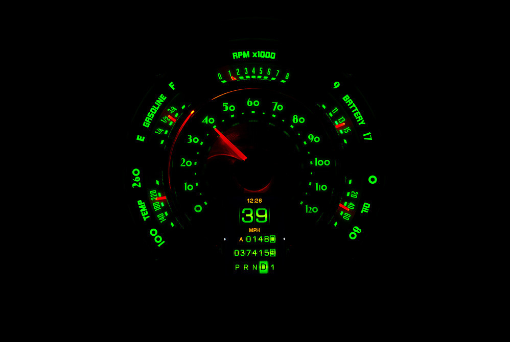 1949-1950 Chevy Car RTX Instrument System