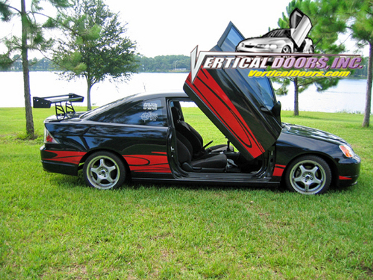 Vertical Doors 2001-2005 HONDA CIVIC Bolt on Lambo Door Kit