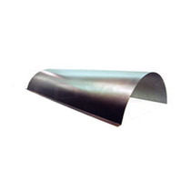 Steel round C-notch cover