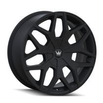 Mazzi 367 Profile Matte Black 24x9.5 5-127/5-139.7 18mm 87mm