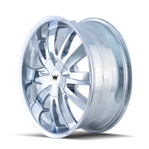 Mazzi 337 Edge Chrome 20X8.5 5-115/5-120 18mm 74.1mm