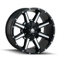 Mayhem Arsenal 8104 Gloss Black/Machined Face 20X9 5-150/5-139.7 0mm 110mm