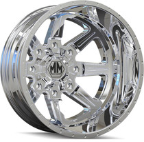 Mayhem 8101 Monstir Rear Chrome 20X8.25 8-200 -160mm 142mm