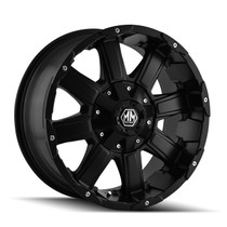 Mayhem Chaos 8030 Matte Black 18X9 5-127/5-139.7 -12mm 87mm