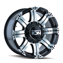 ION 186 Black/Machined Face 18X9 6-135/6-139.7 18mm 87mm