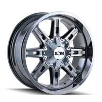 Ion 184 PVD2 Chrome 18X9 8-165.1/8-170 -12mm 130.8mm