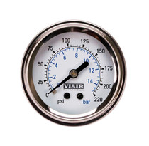 Dual Needle Gauge (White 220psi)