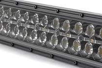 54-IN Curved Cree LED Light Bar (Dual Row / Black Series w/ Cool White DRL) Close Up