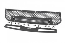 Toyota Mesh Grille w/ 30IN Dual Row Black Series LED (14-17 Tundra) Black Series