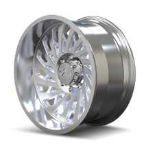 Cali Offroad Switchback 9108 Polished 20x12 8x170 -51mm 130.8mm - side view