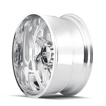 Cali Offroad Sevenfold Polished 22x12 8x6.50 -51mm 130.8mm - side view