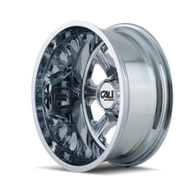 Cali Off-Road Brutal Rear Chrome 20x8.25 8x6.50 -180mm 116.7mm- side view